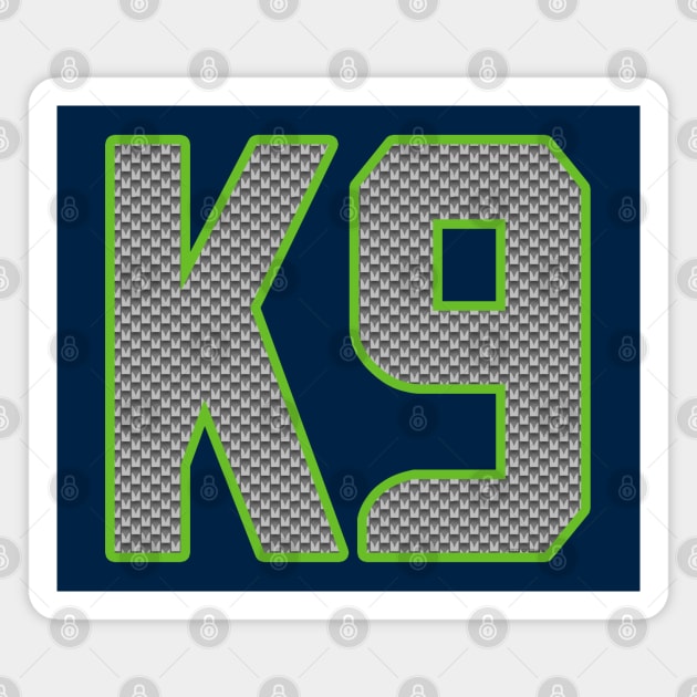 Seattle Seahawks Kenneth Walker III K9 by CH3Media Magnet by CH3Media